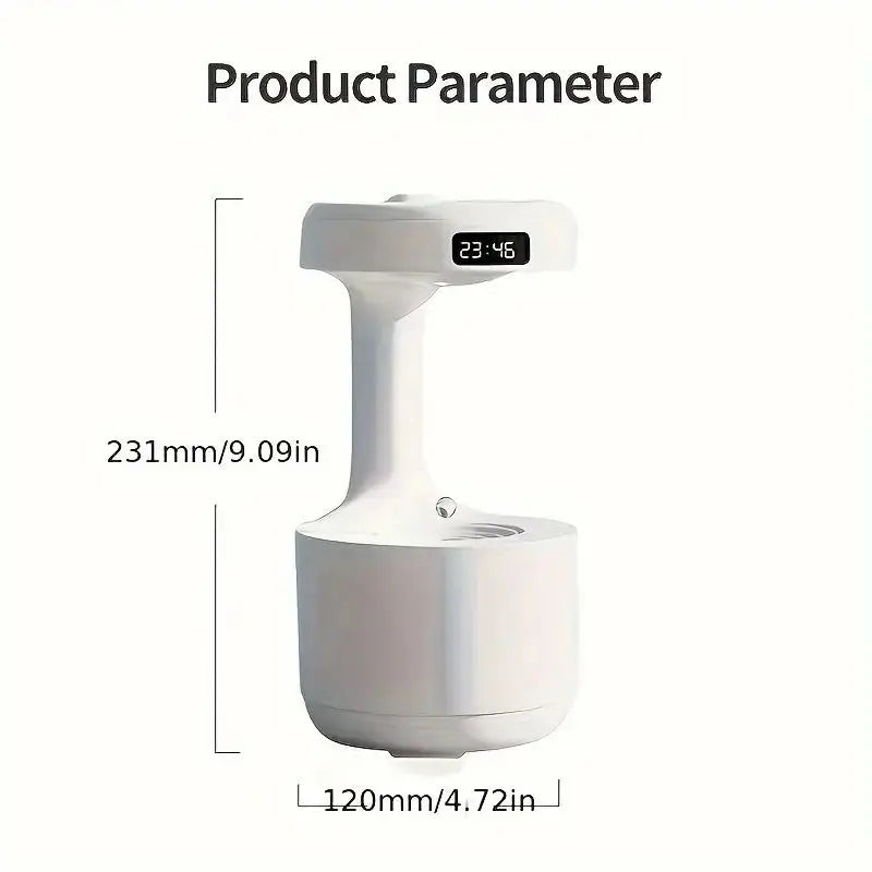 Mini USB Warm Mist Humidifier for Home & Office - ZILVUS