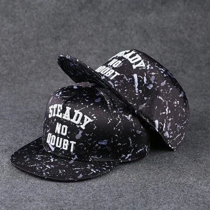 Flat Brim Baseball Cap – Adjustable Street Style Hat