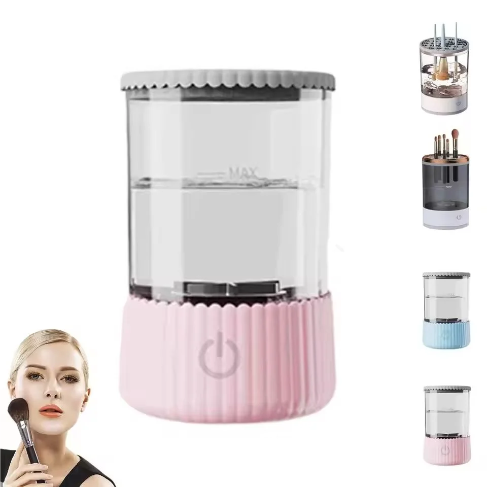 Electric Makeup Brush Cleaner – Automatic Deep Cleaning Machine - ZILVUS