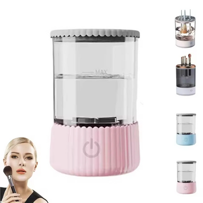 Electric Makeup Brush Cleaner – Automatic Deep Cleaning Machine - ZILVUS