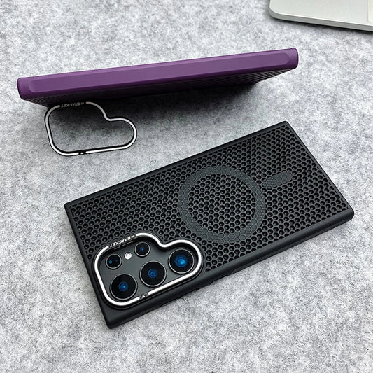 Mesh Cooling MagSafe Phone Case for Samsung Galaxy Series