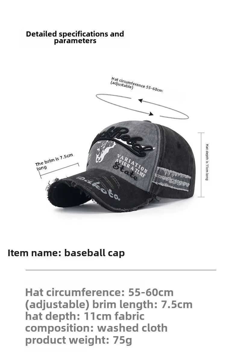 Classic Cotton Adjustable Baseball Cap – Breathable Unisex Outdoor Hat for All Seasons - ZILVUS